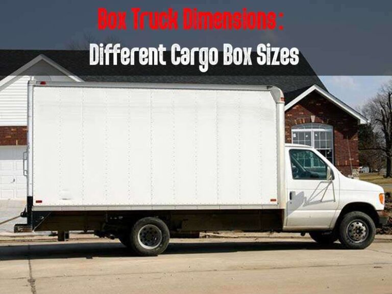 Navigating the Heights: Your Ultimate Guide to Box Truck Dimensions Height